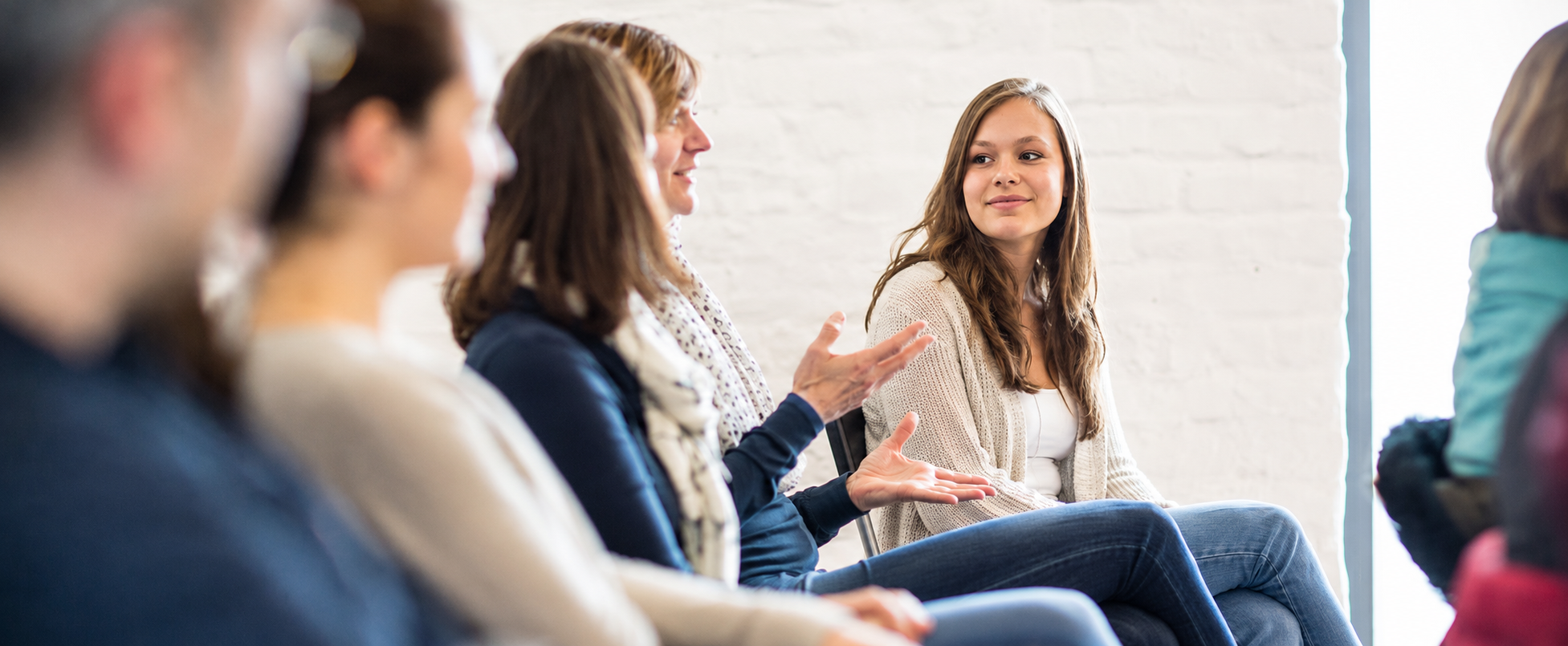 Teilnehmer:innen im Vocalpower-Wochenendworkshop