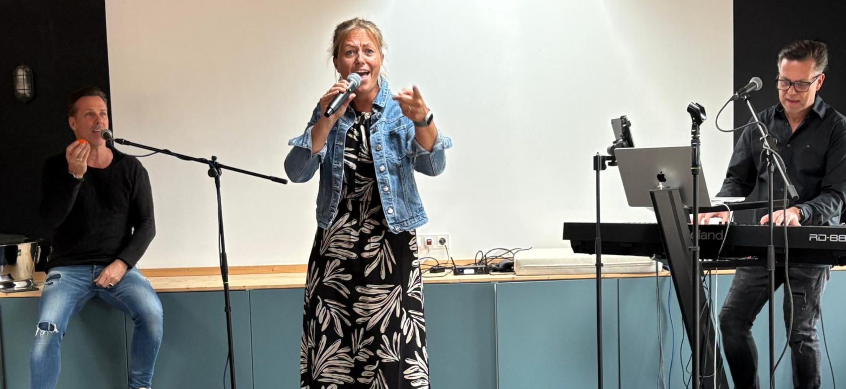 Abschlusskonzert Sängerin