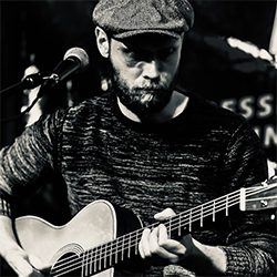 Musiker an der Gitarre