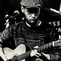 Musiker an der Gitarre