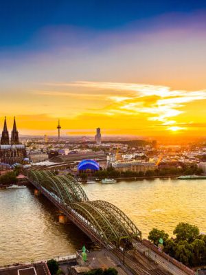 Überblick der Stadt Huerth in der der Vocalpower Gesangsworkshop stattfindet